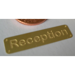Reception....Door Sign